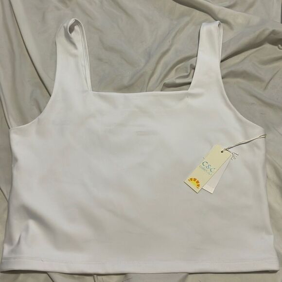 NWT- C&C California- XL. Crop Top - Picture 1 of 7